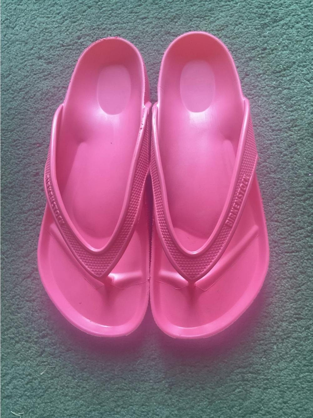 Birkenstock Pink EVA Thong Sandals